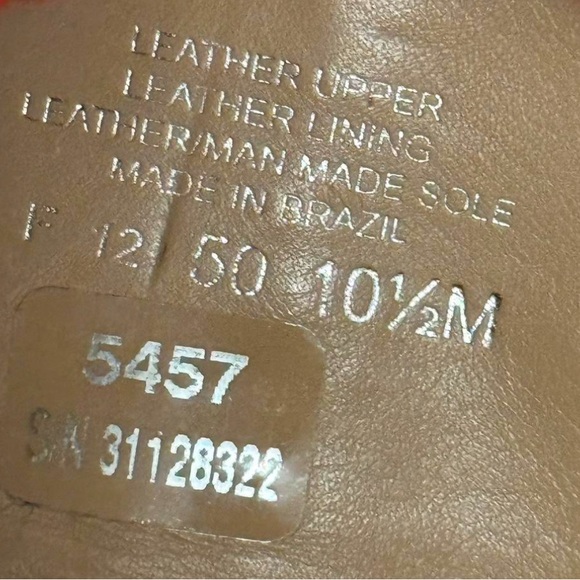 TORY BURCH Bristol Ankle Boots Tan Leather Sz 10.5
Reg $395 - Picture 6 of 8